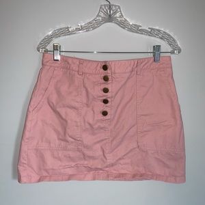 Forever 21 pink, mini skirt size Large